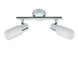 2er LED-Spotschiene - weiß