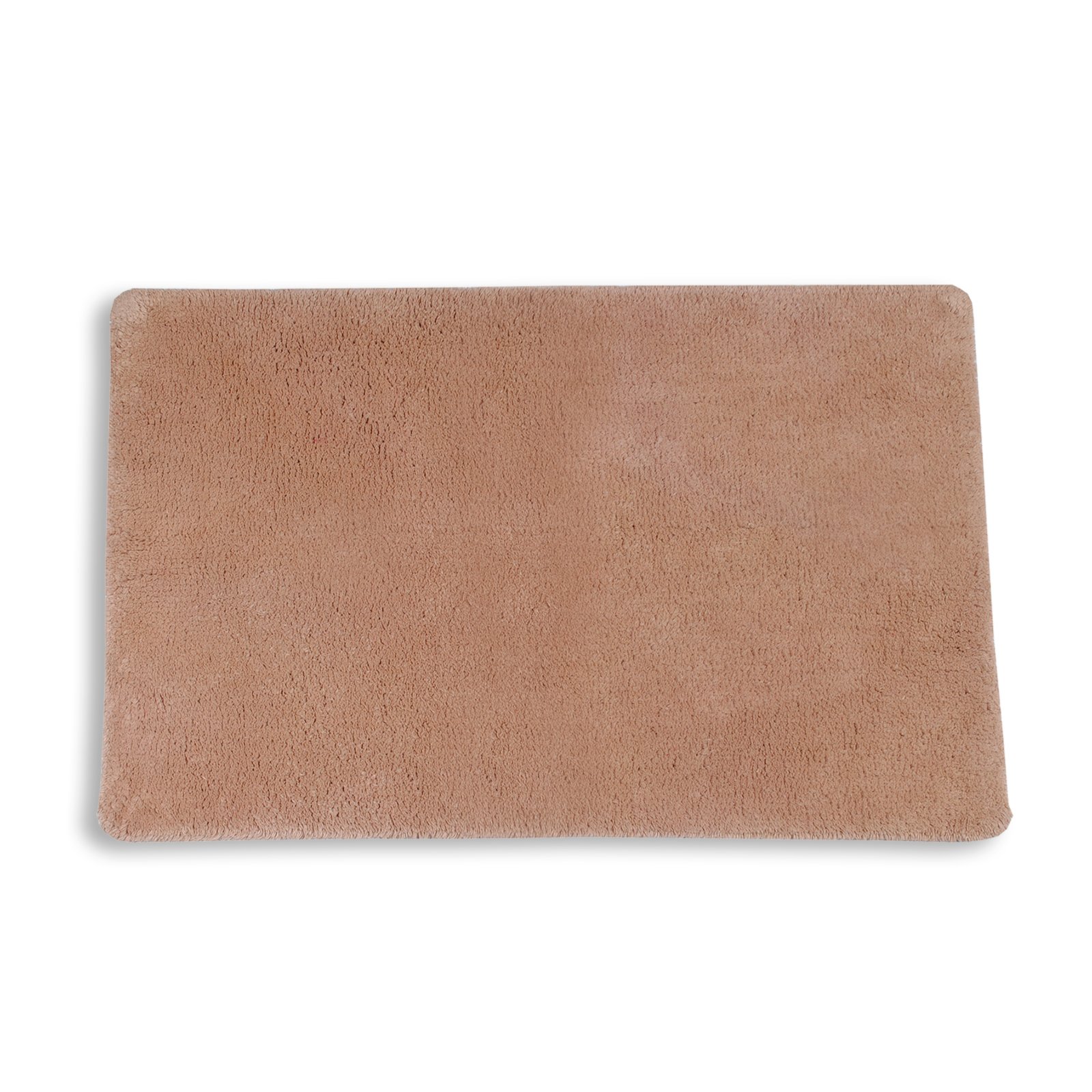 Badteppich - beige - Baumwolle - 50x80 cm | Badteppiche & Matten