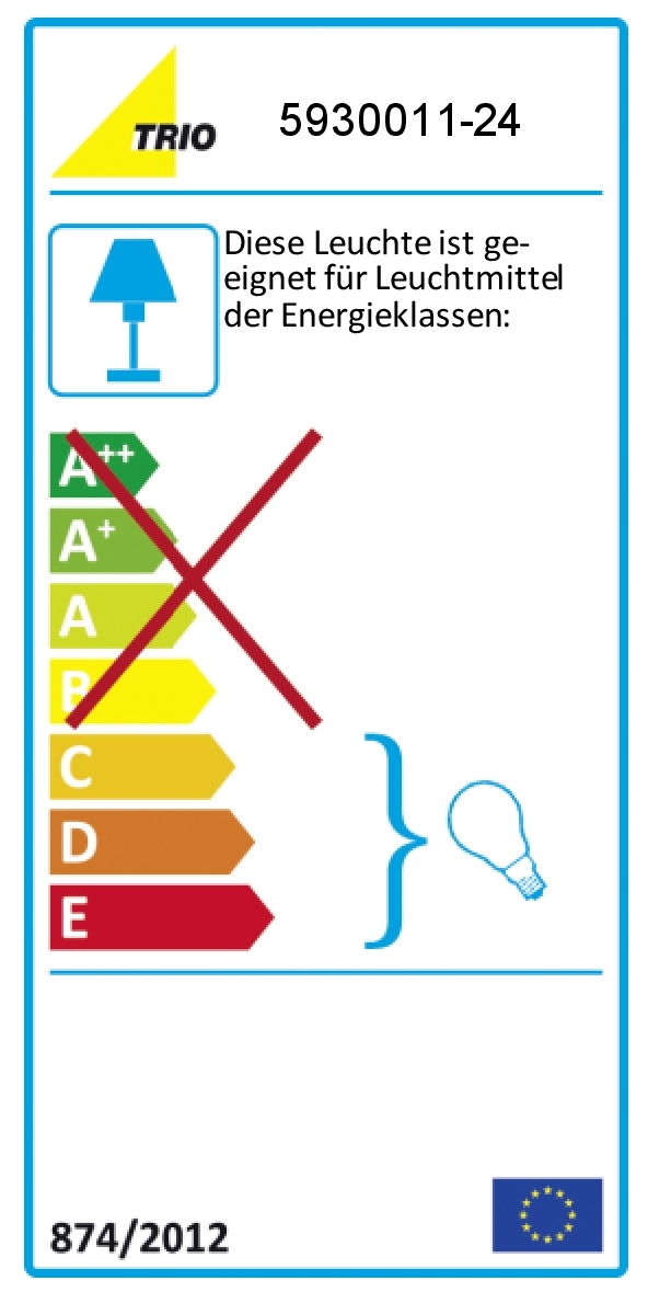 Tischlampe - braun-beige - Glasschirm - Touchdimmer