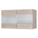 Glas-Hängeschrank - Sonoma Eiche - 100x35 cm