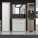 Kleiderschrank - Sandeiche-weiß - 54 cm breit