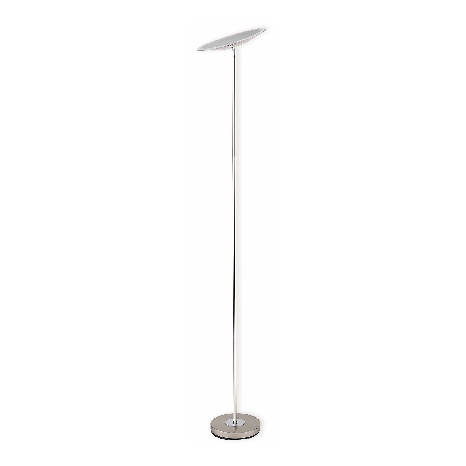 LED-Deckenfluter - silber-weiß - 180 cm