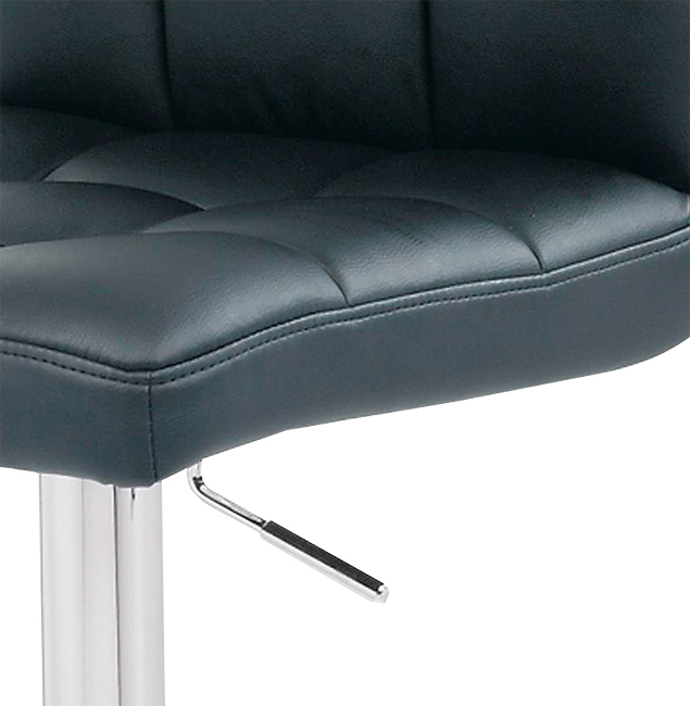 Barhocker - schwarz - höhenverstellbar