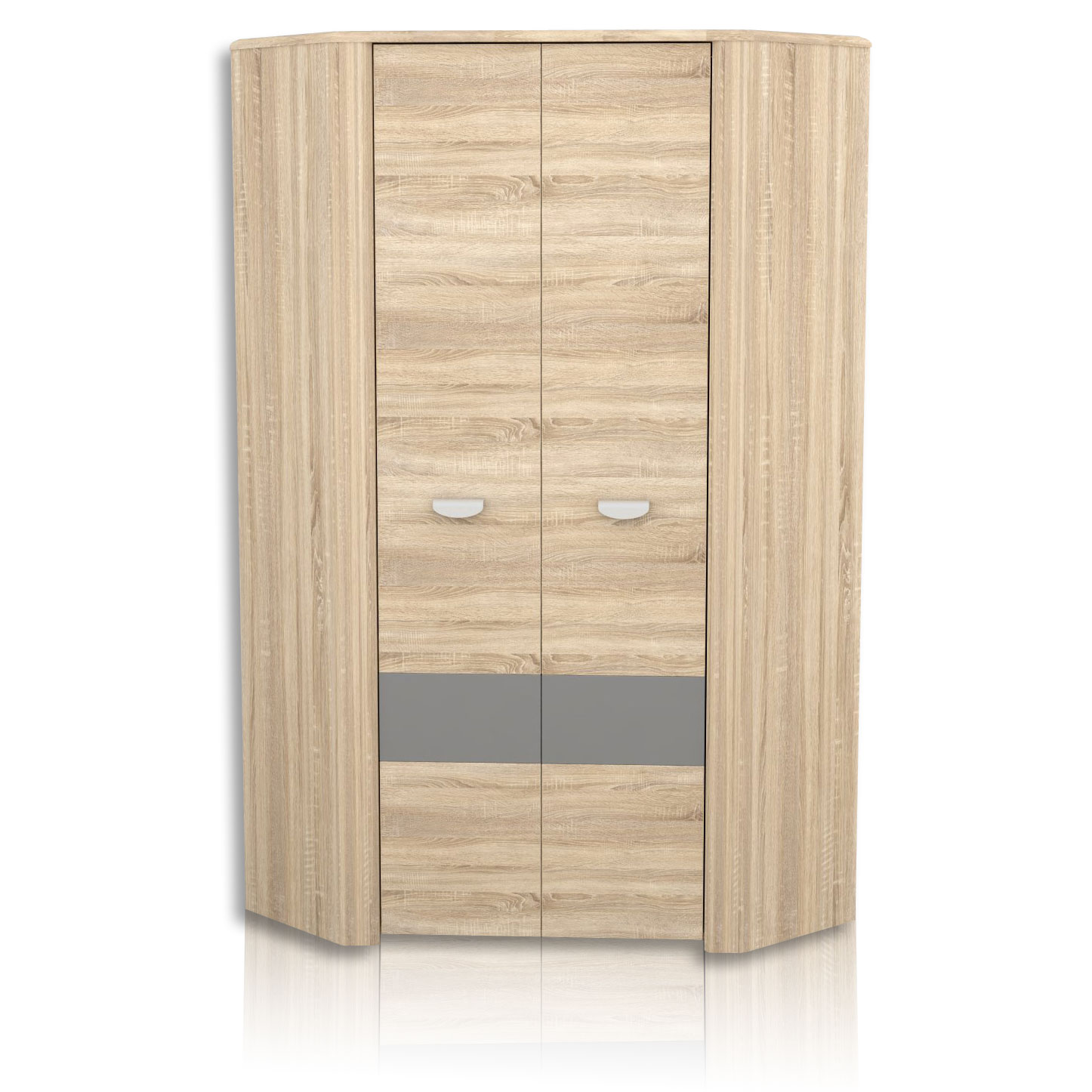Eckschrank Sonoma Eiche grauanthrazit Online bei