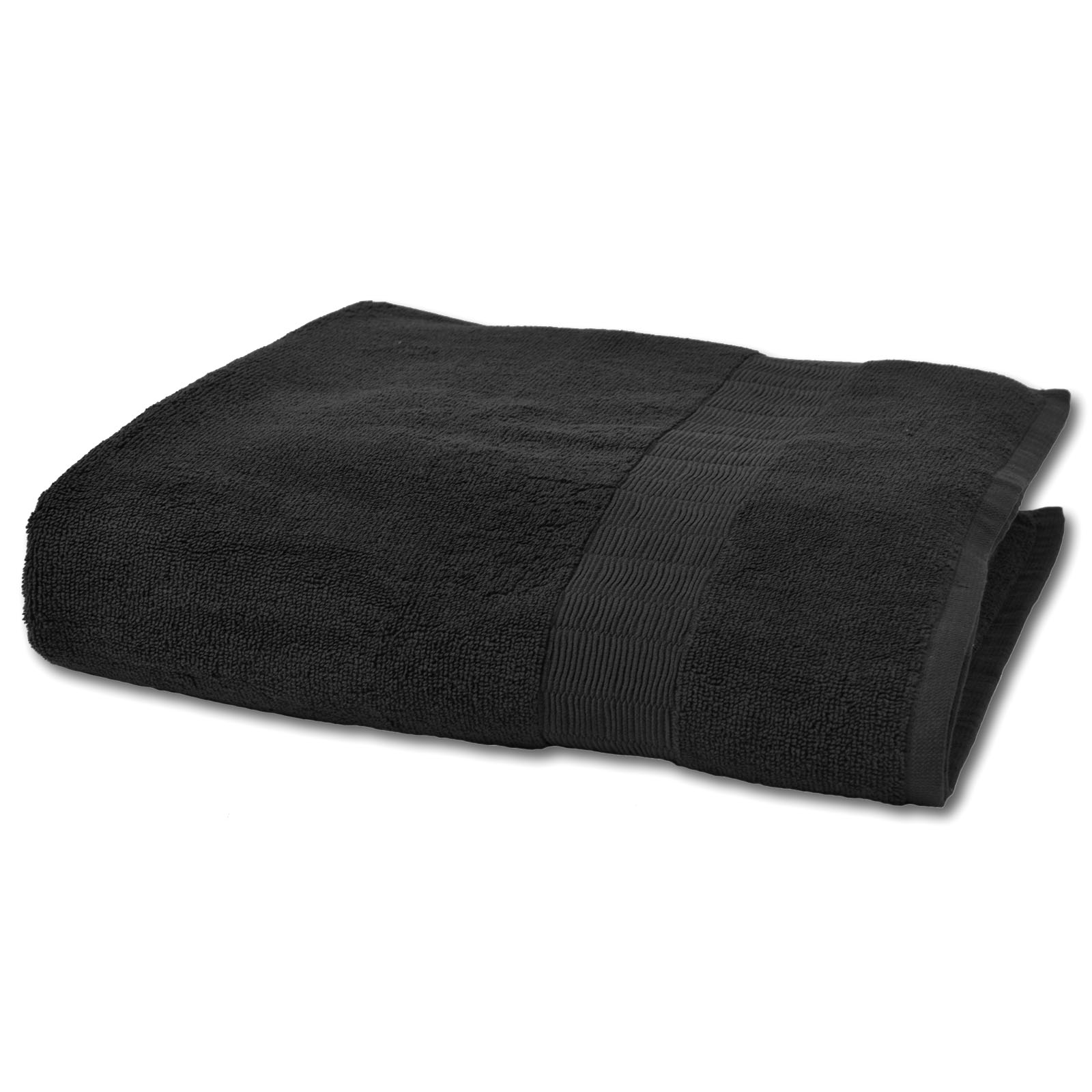 Calimosa Duschtuch - schwarz - Baumwolle - 70x140 cm