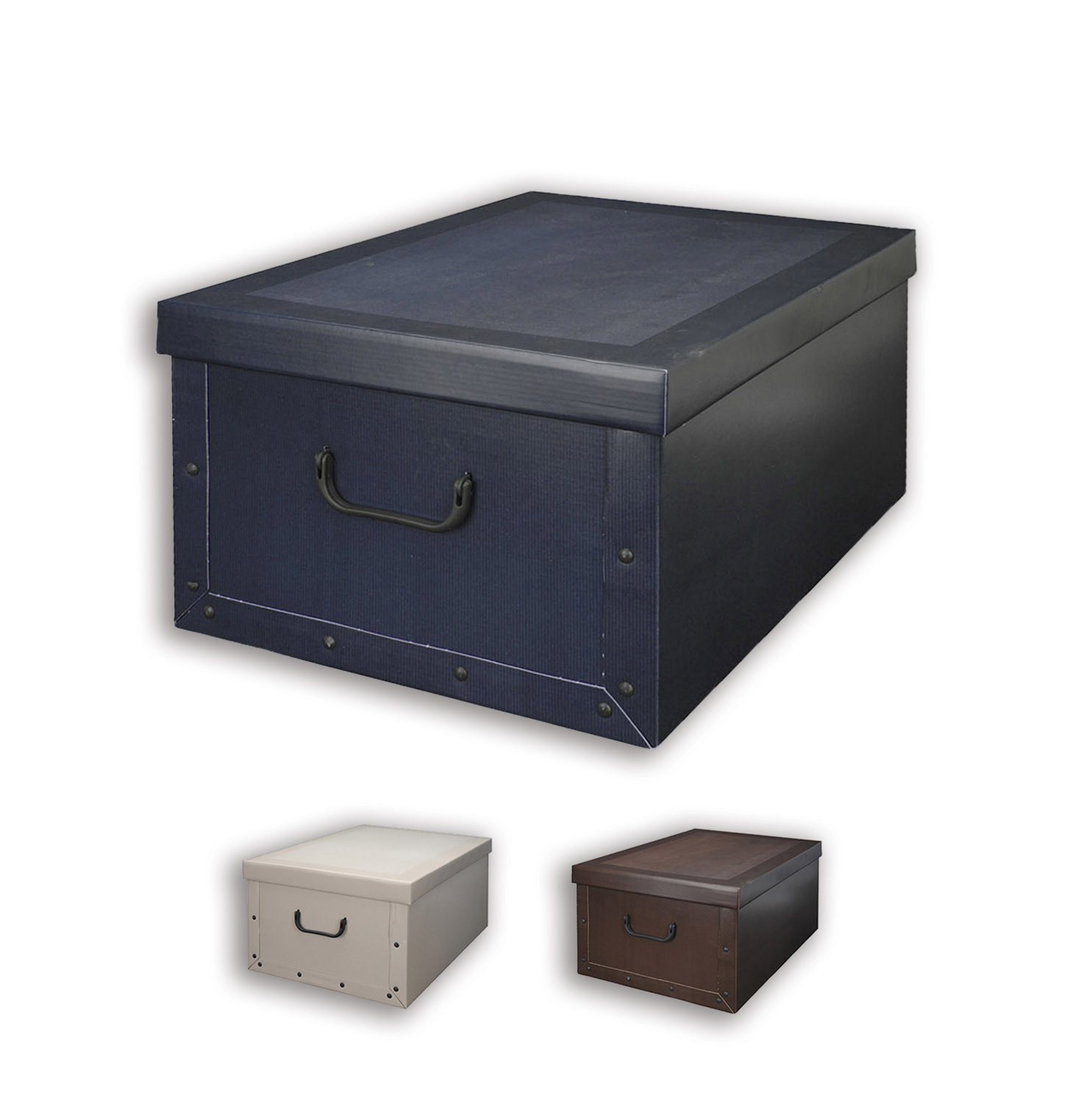 Aufbewahrungsbox - mit Kunststoffgriffen - keine Farbauswahl | Online