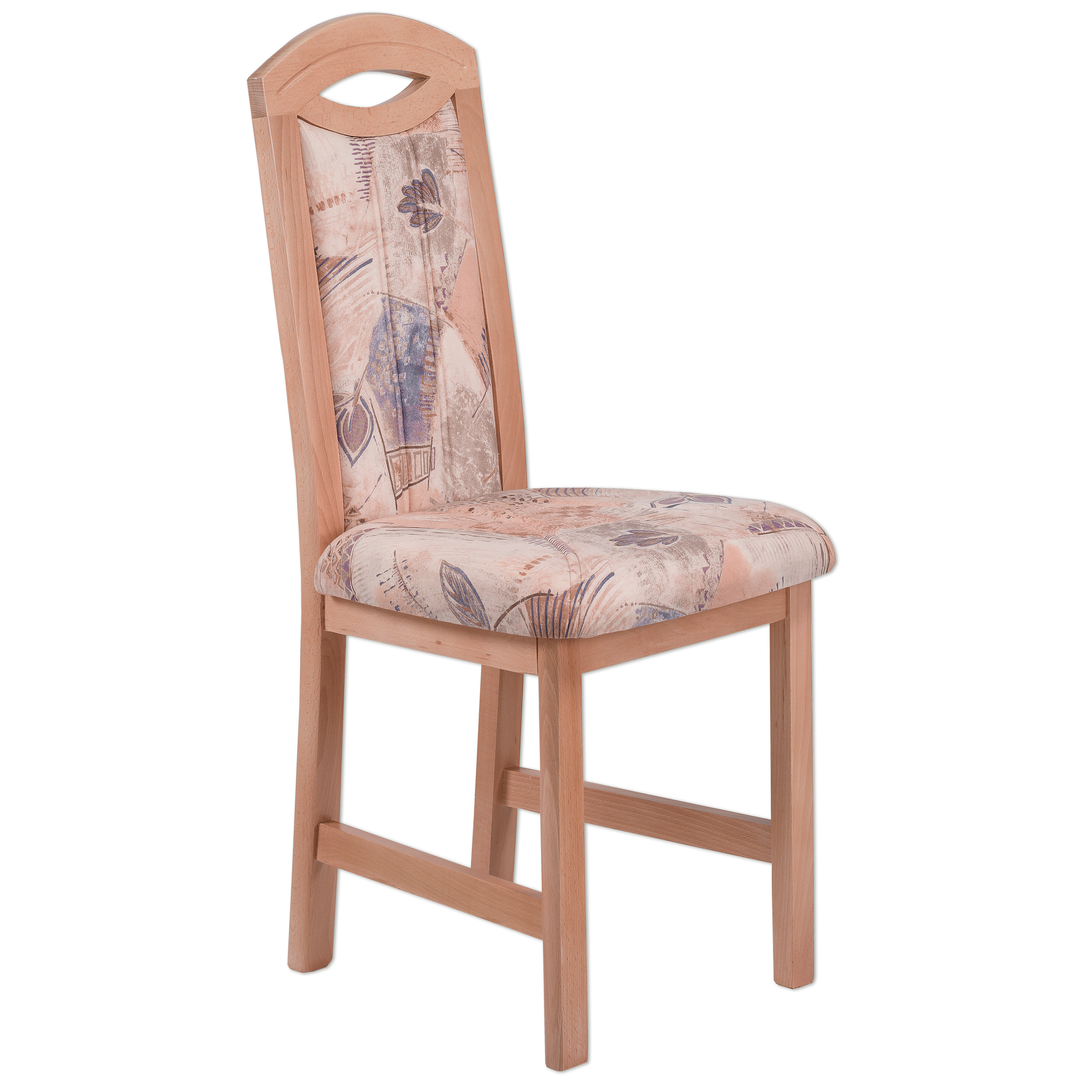 Stuhl - Massivholz Buche - beige