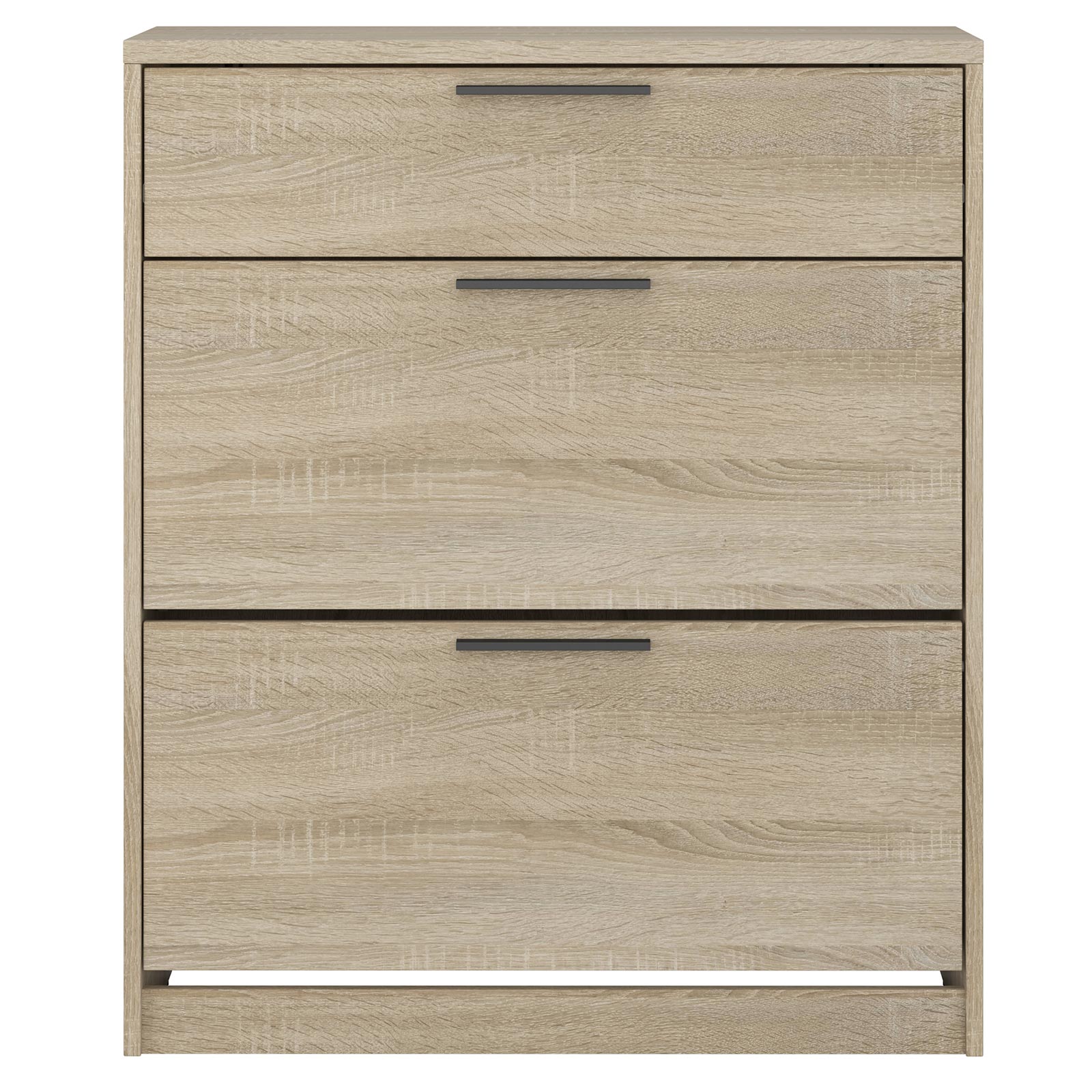 Schuhschrank - Sonoma Eiche - 80 cm breit