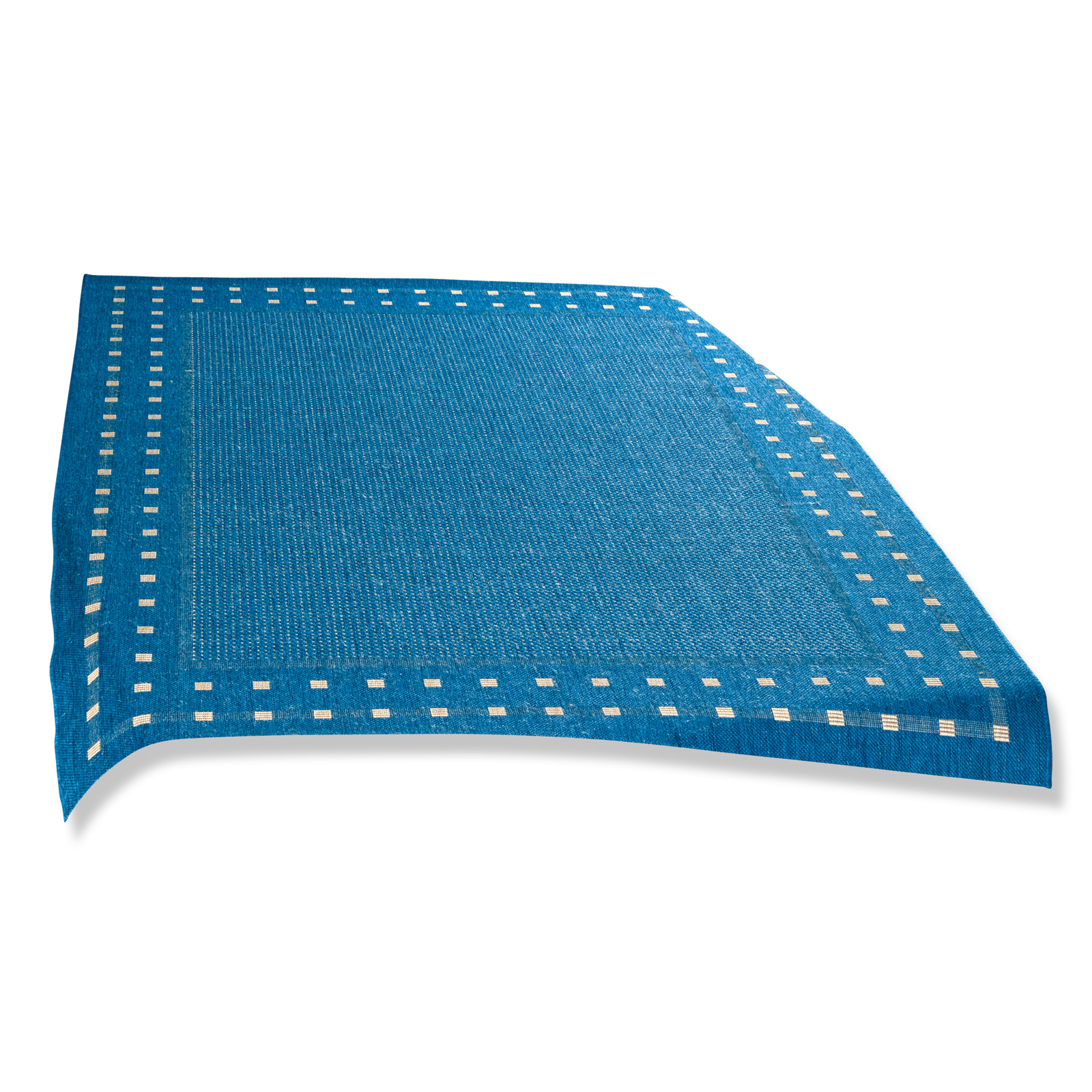 In-/Outdoorteppich - blau - 120x170 cm
