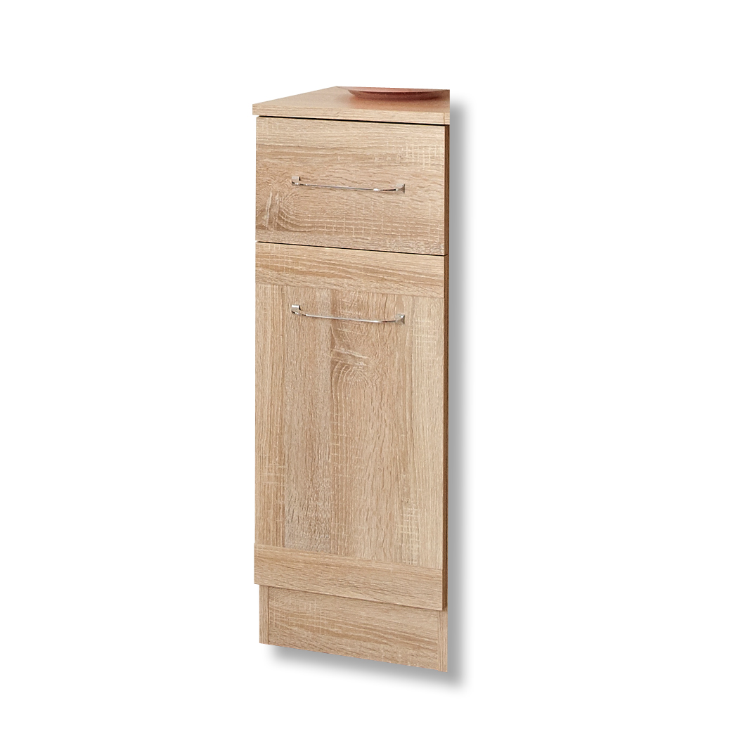 Unterschrank - Eiche natur - 30 cm breit