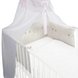 2-teiliges Bettset - Nestchen mit Himmel - taupe