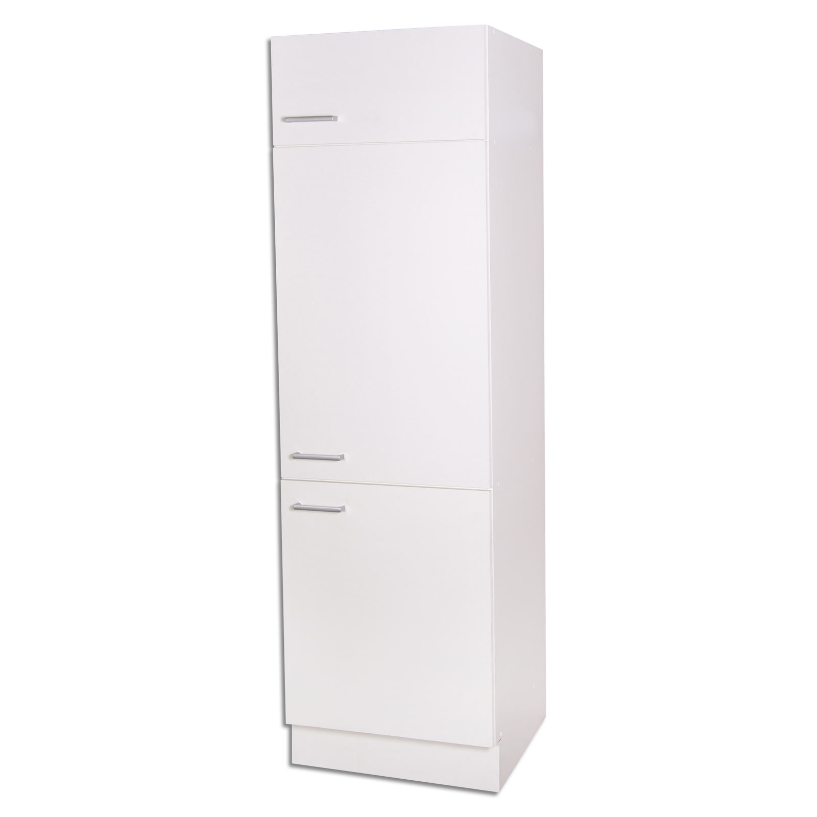 Kühlschrankumbau - weiß-Marmor - 60 cm breit