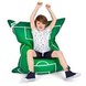 Sitzsack LITTLE BIG BAG SOCCER - grün-weiß - 129x95 cm