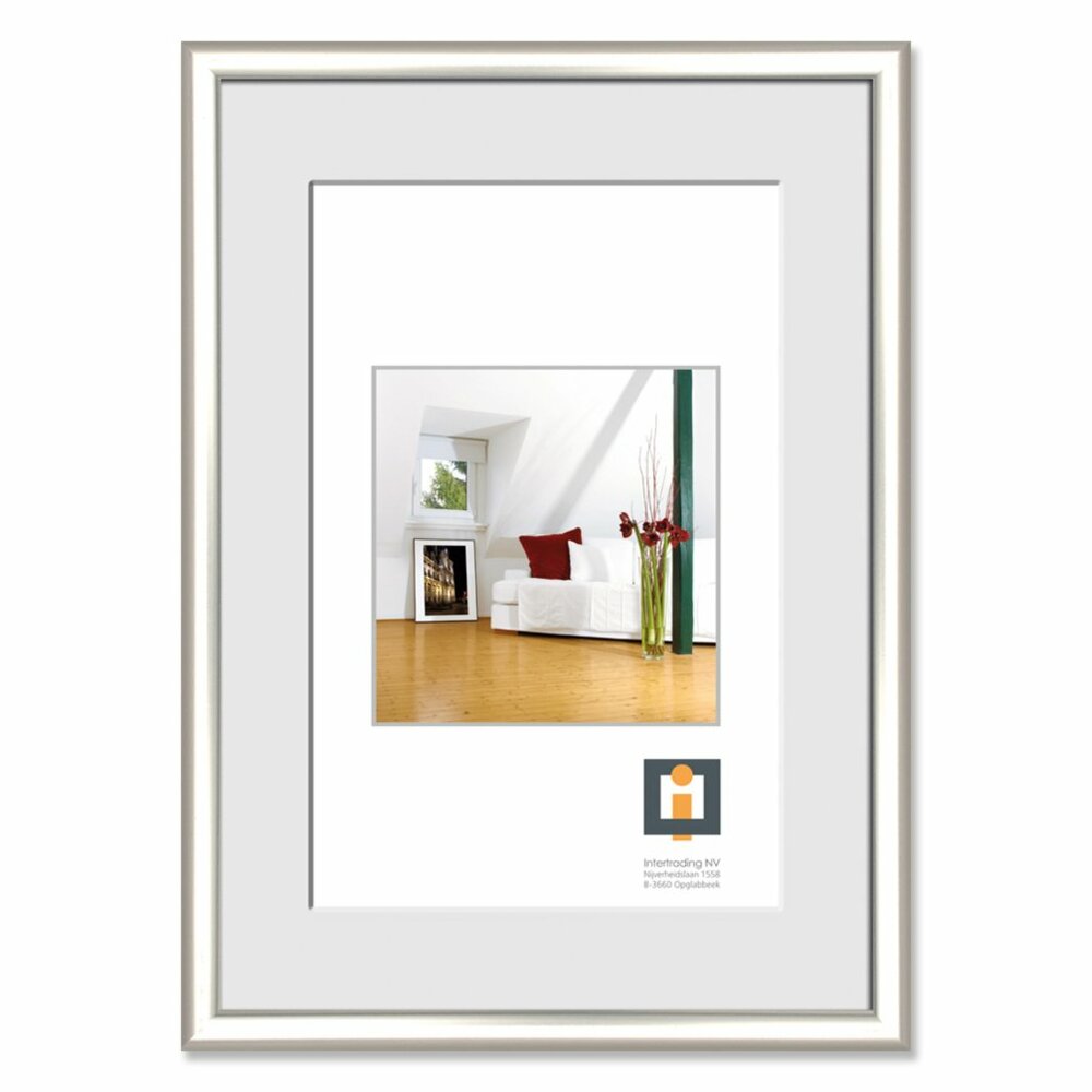 Bilderrahmen - silber - Kunststoff - 50x70 cm | Online bei ROLLER kaufen