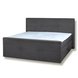 Boxspringbett - grau - Taschenfederkern - H3 - 180x200 cm