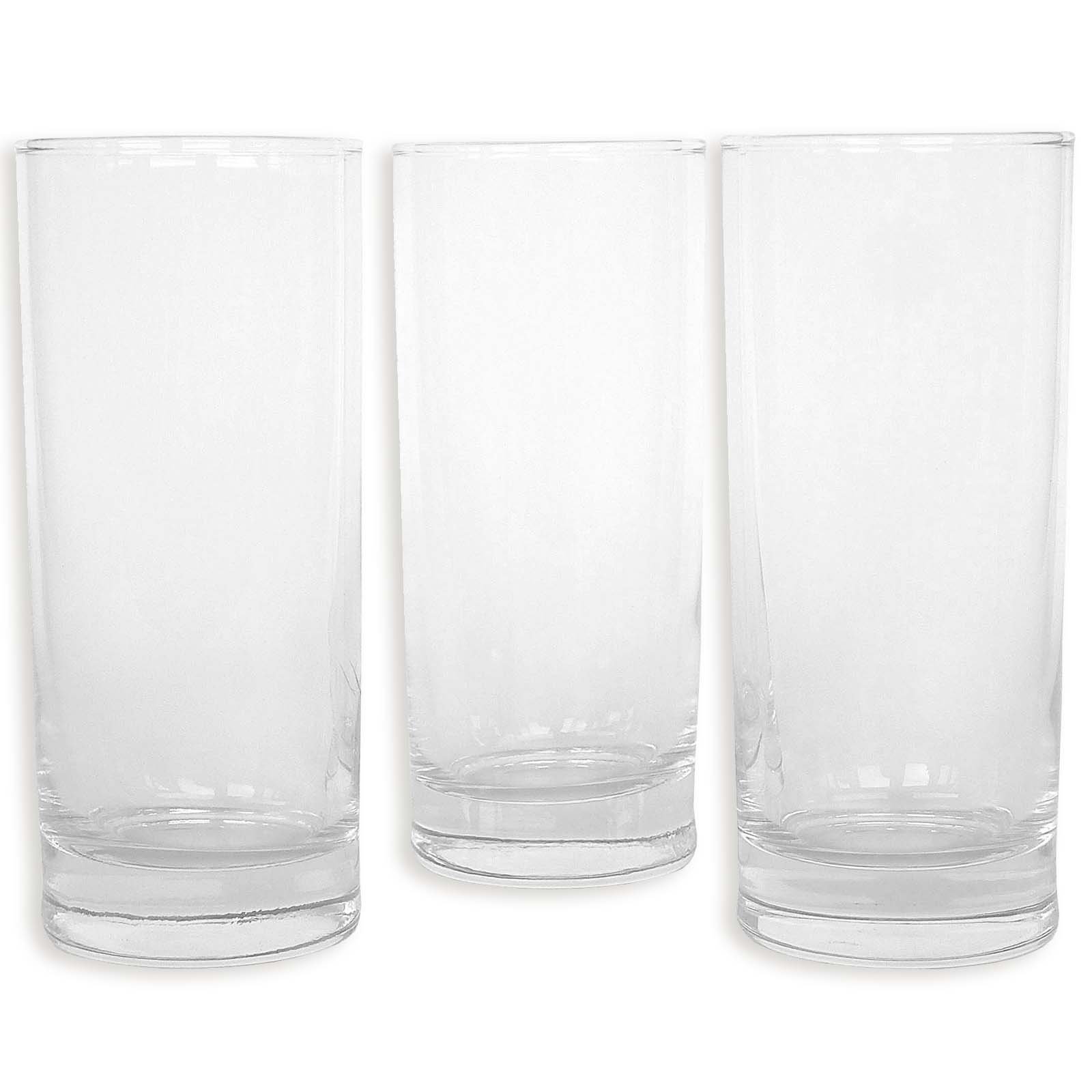3er-Set Longdrinkgläser - 280 ml