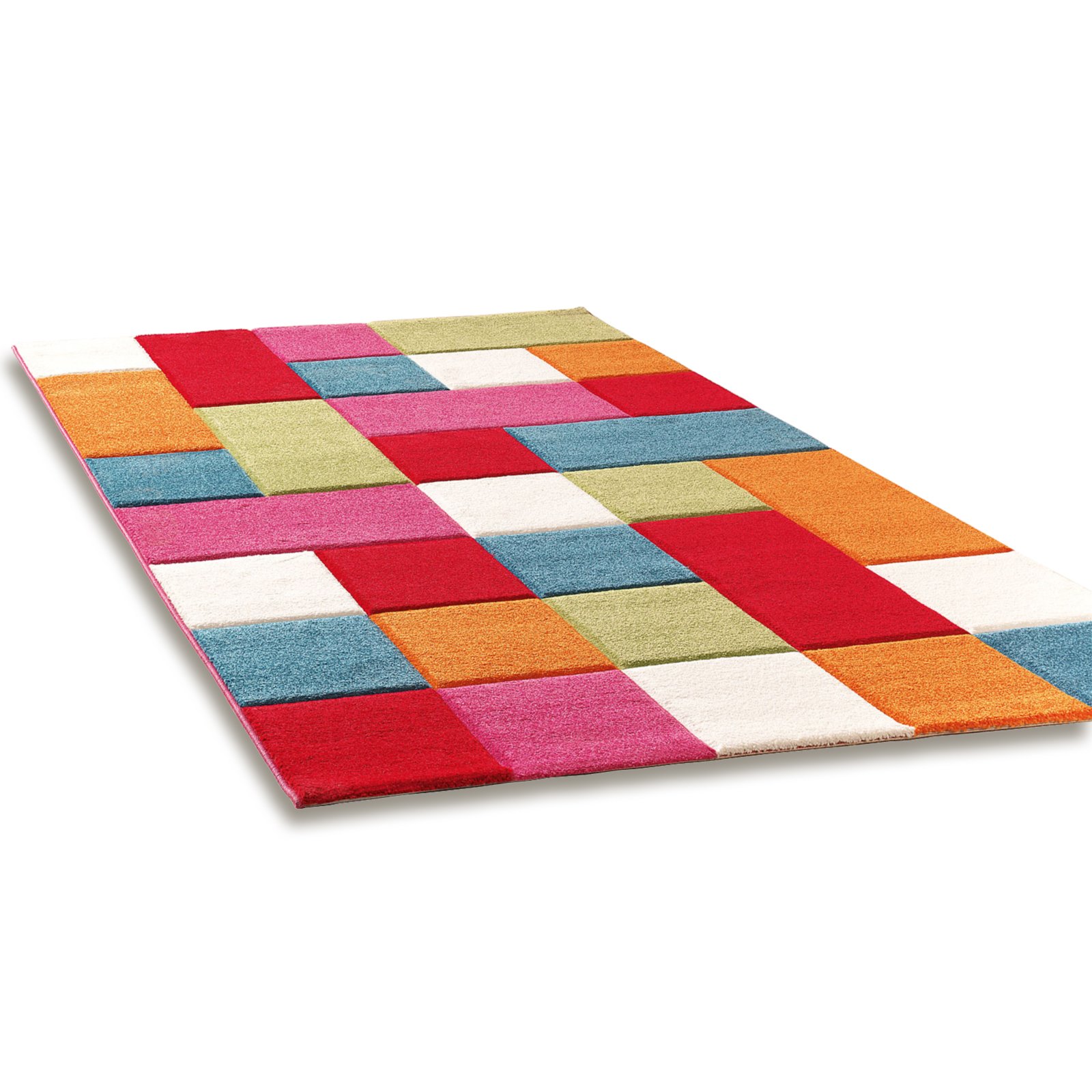 Teppich MODERN DIAMOND - Karomuster - 80x150 cm ...