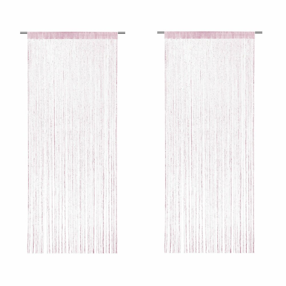 Fadenvorhang - 2er-Set - rosa - 90x245 cm | Online bei ROLLER kaufen