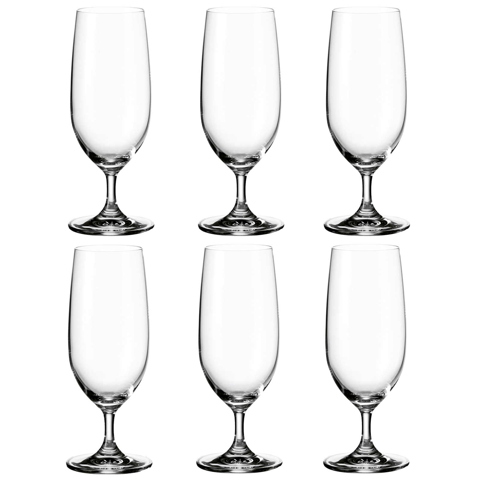 6er-Set Biergläser - Biertulpe - 350 ml