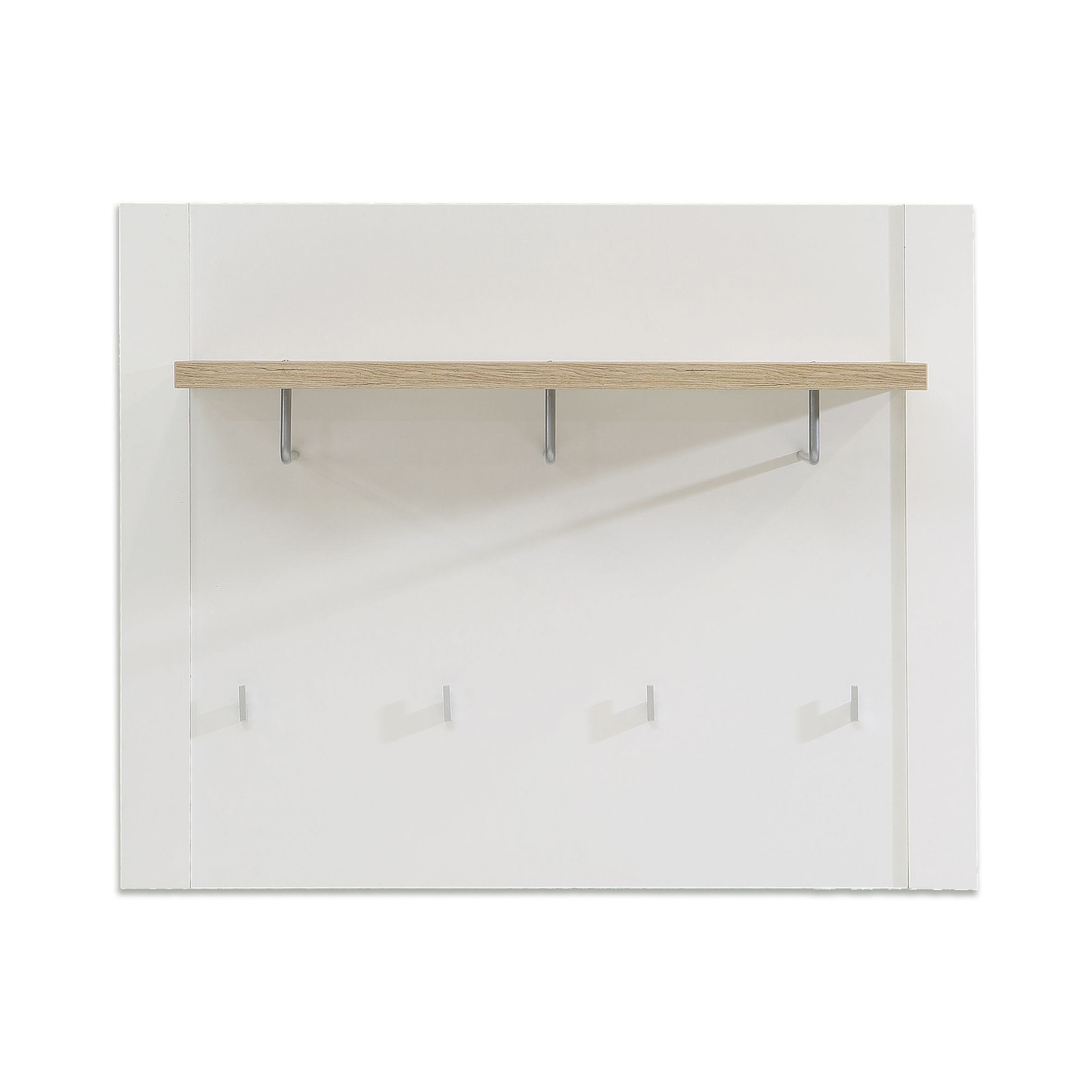 Kleiderpaneel - weiß-Bianco Eiche - 108 cm breit