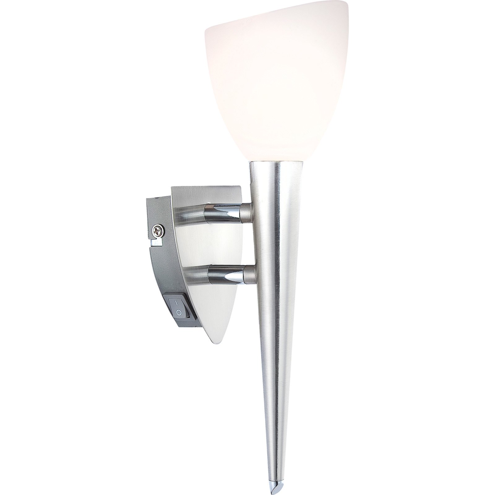 Wandleuchte SIENA - Nickel matt-weiß - Fassung G9 | Wandleuchten