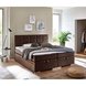 Boxspringbett - braun - H3 - 180x200 cm