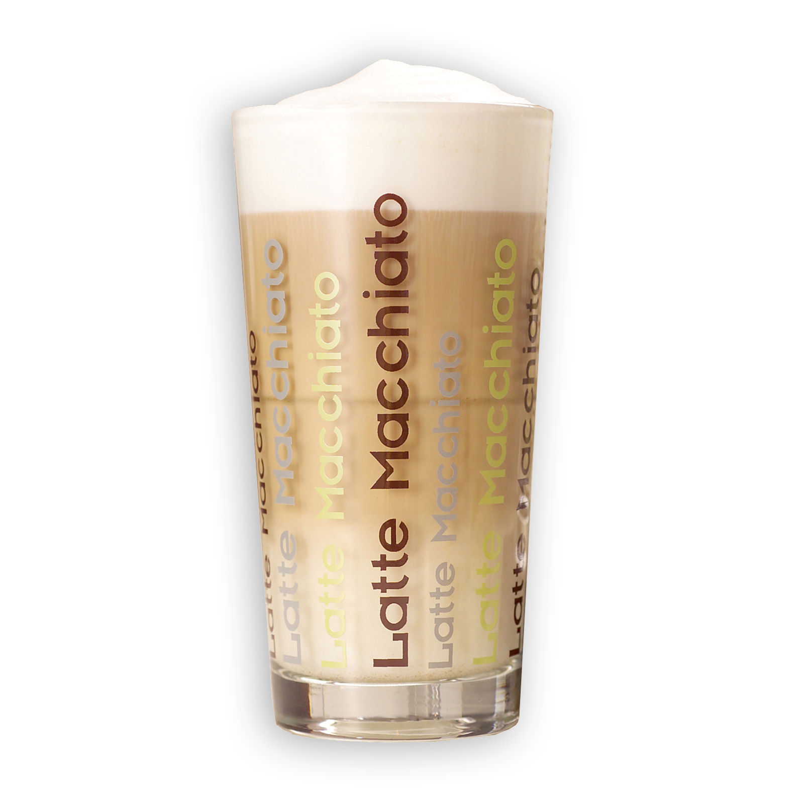 Latte Macchiato Glas - 360 ml - stapelbar