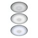 LED-Deckenleuchte - weiß - dimmbar - Glitzer