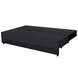 Boxspringsofa - schwarz - Dauerschläfer