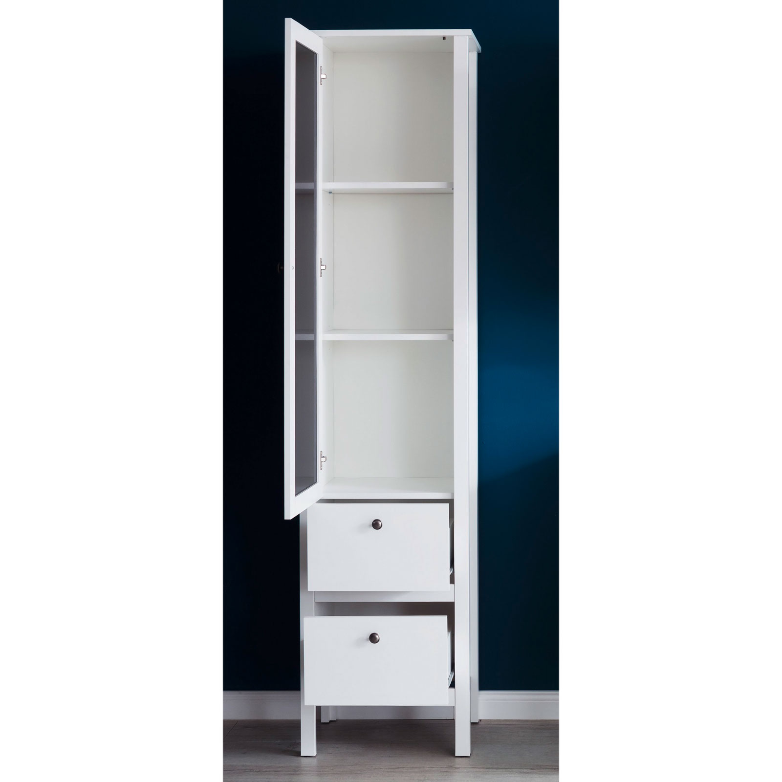 Hochschrank - weiß - 192 cm hoch