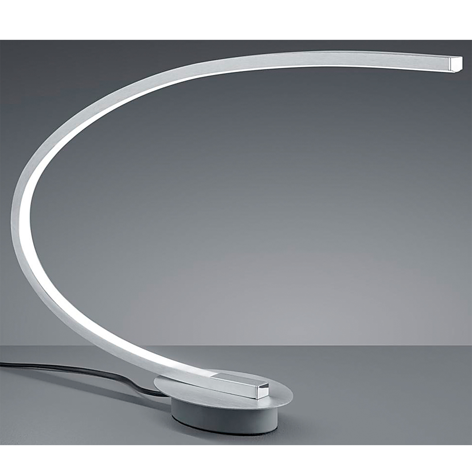 LED-Tischleuchte - Alu - satiniert