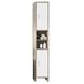 Hochschrank - weiß-Sonoma Eiche - 32 cm breit