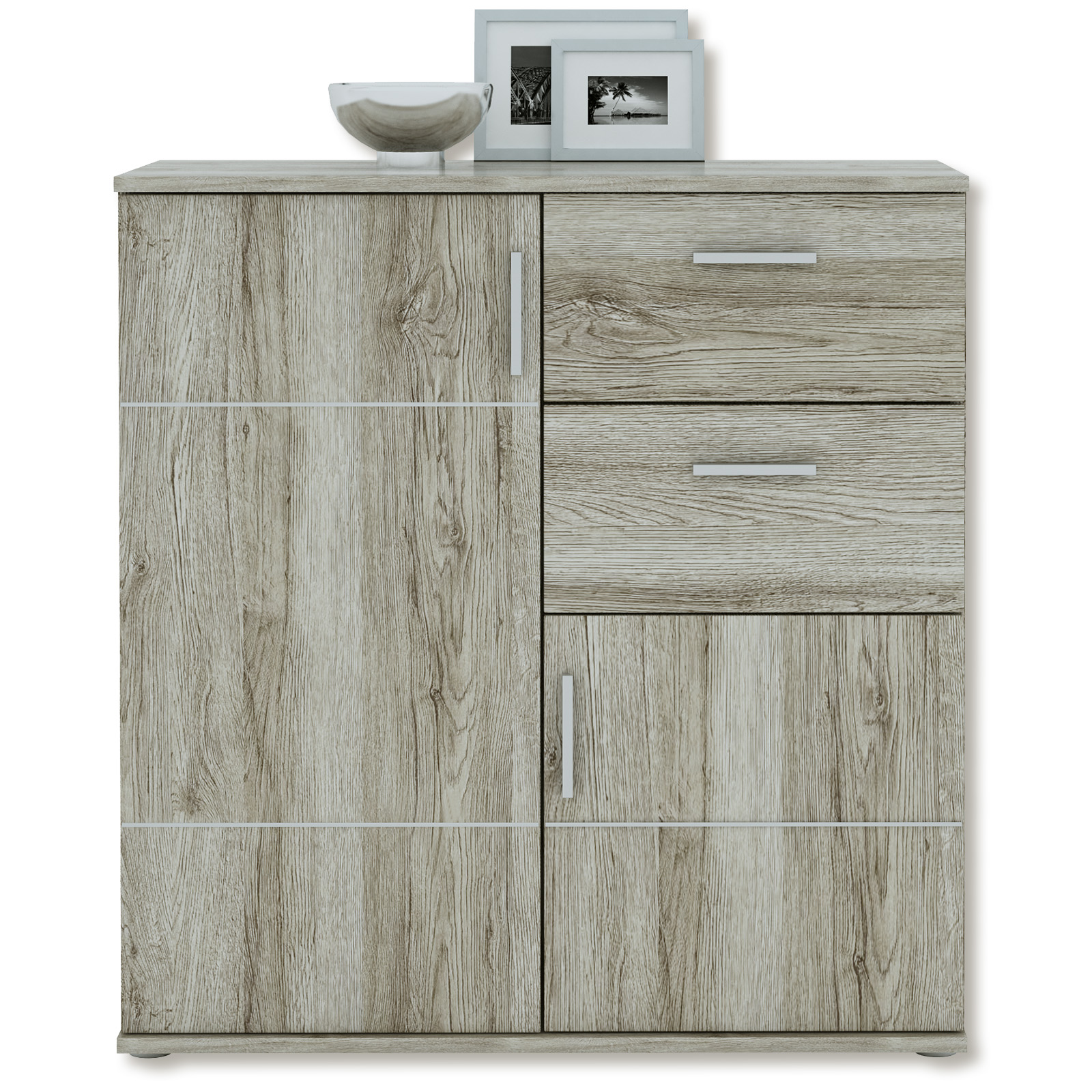 Kommode - Sandeiche - 88 cm breit