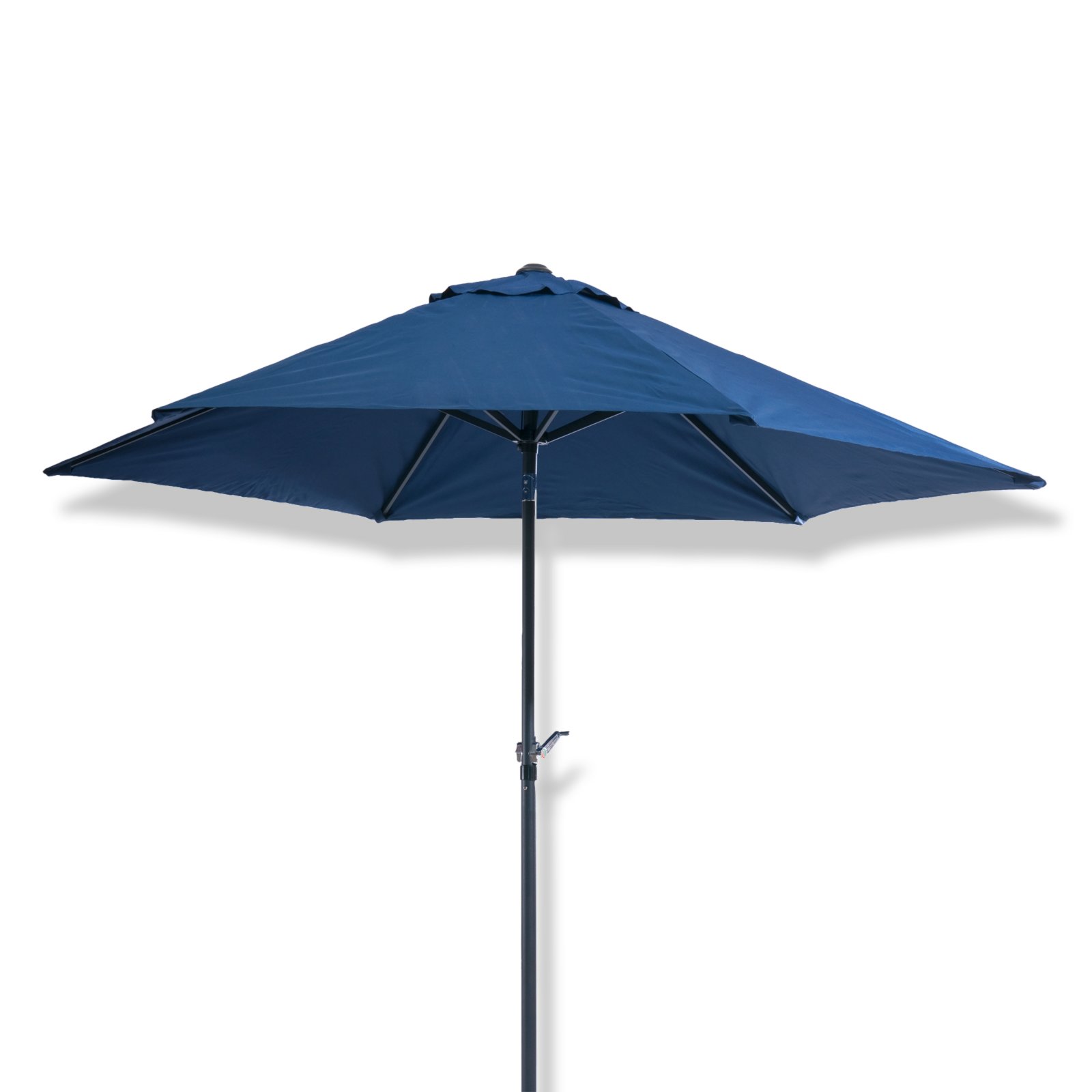 Sonnenschirm blau Durchmesser 250 cm Sonnenschirme