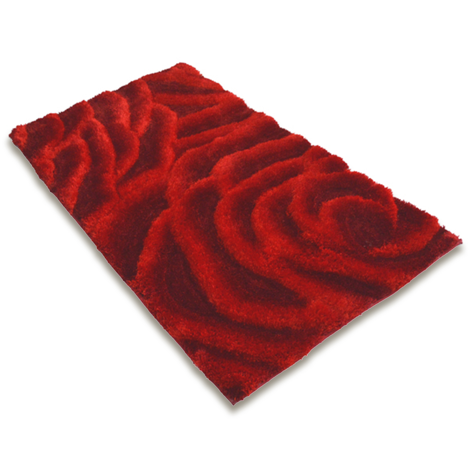 Hochflor Teppich Rot 80x150 Cm Online Bei Roller Kaufen