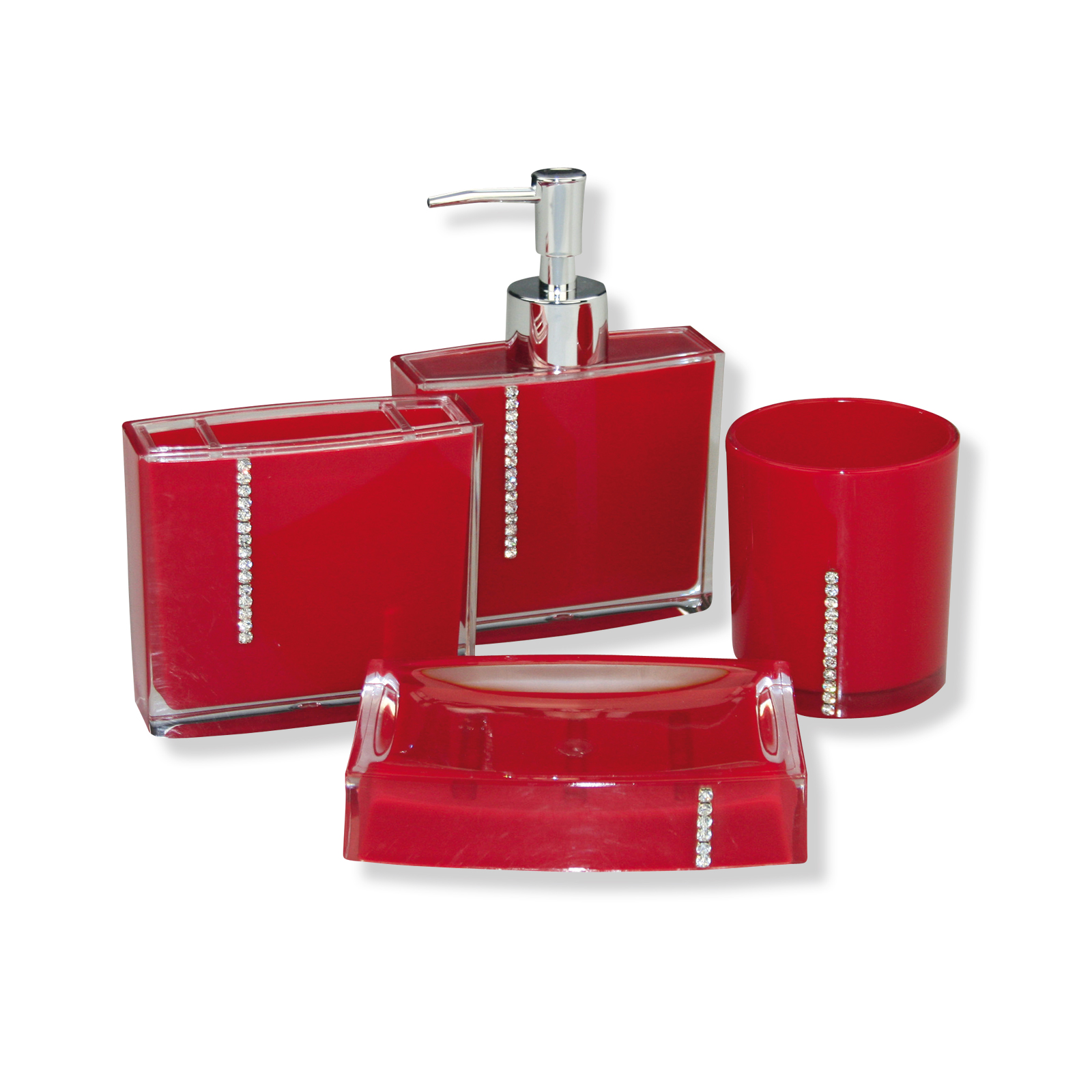 4er Badezimmer-Set - 5 verschiedene Farben | Online bei ROLLER kaufen