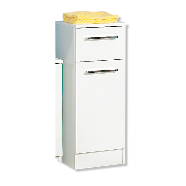 Unterschrank - weiß - glänzend - 30 cm breit