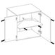 Kommode - Buche - 2 Türen - 71 cm breit