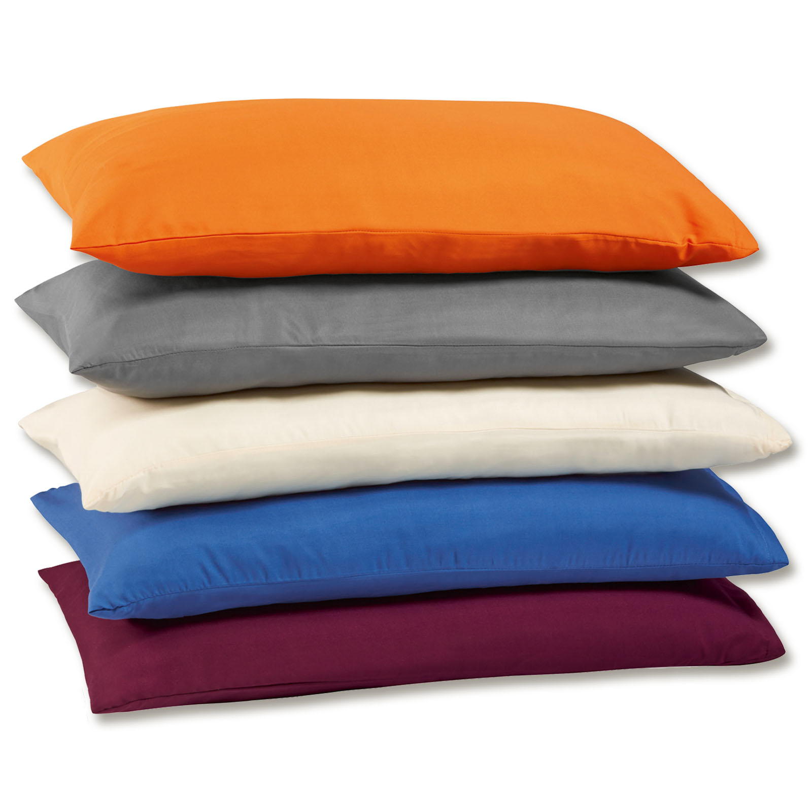 2er-Pack Kissenbezug - beere - 40x40 cm