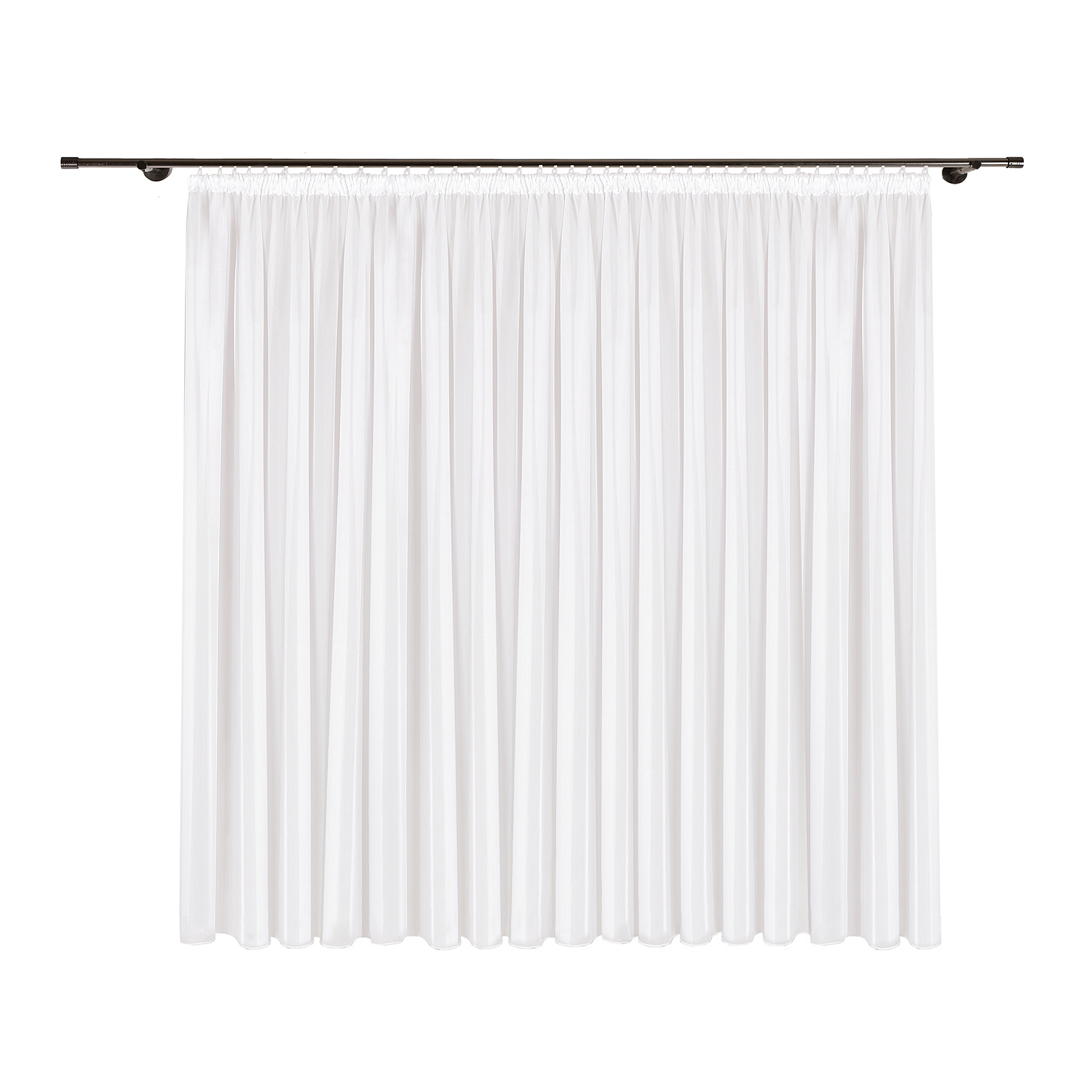 Gardine - weiß - 300x245 cm