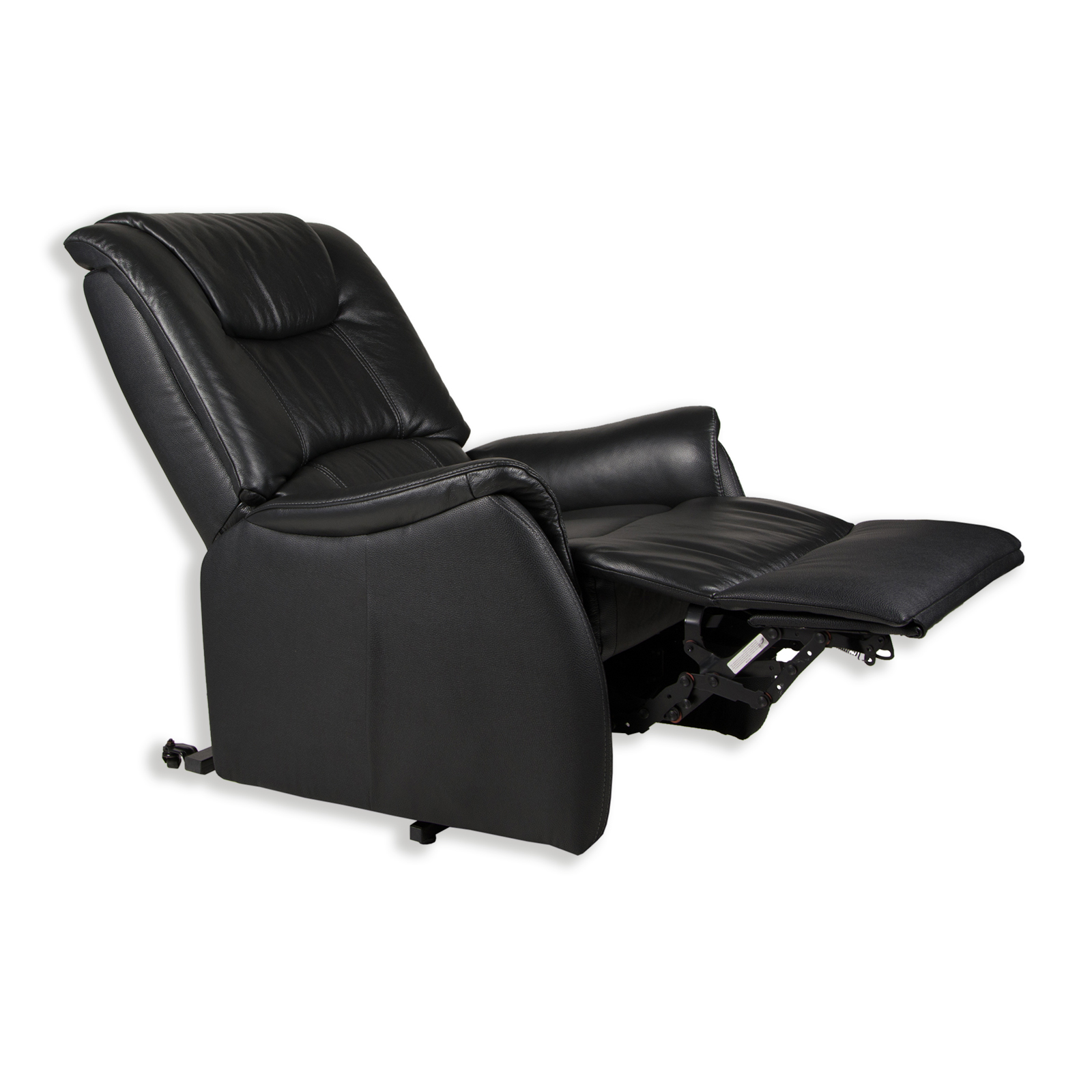 TV-Sessel - XXL - schwarz - Leder - mit Funktionen