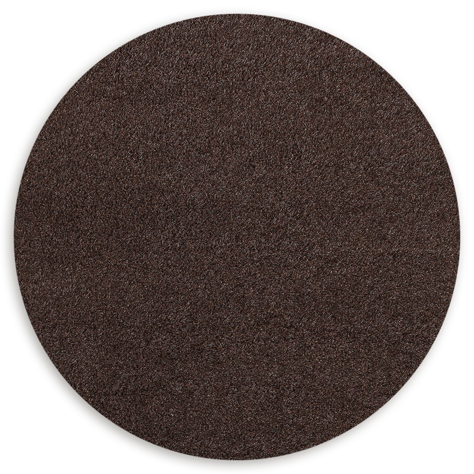 Hochflor-Teppich SHAGGY - braun - rund - 67 cm | Online ...