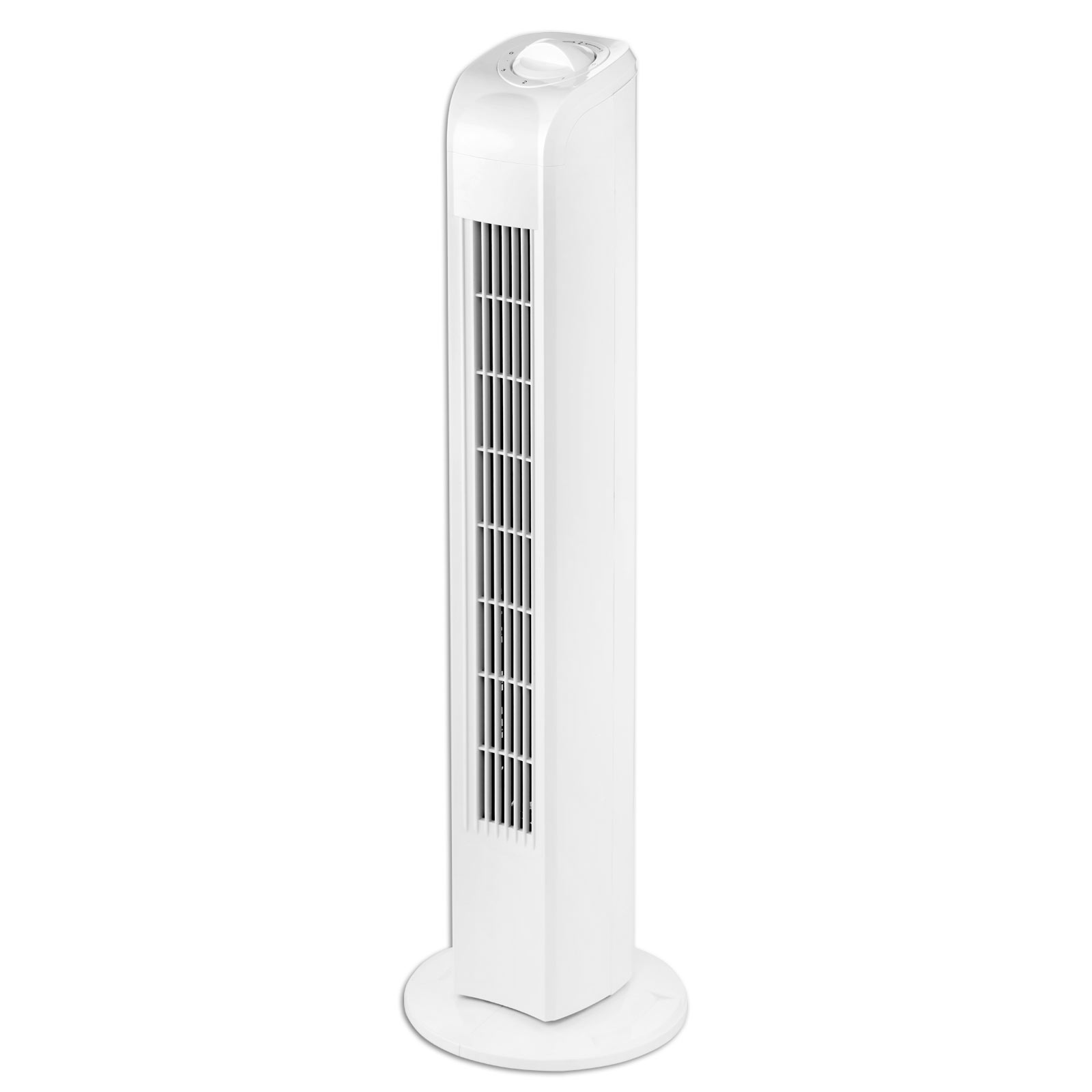 Turmventilator - weiß - 3-Stufen Schalter