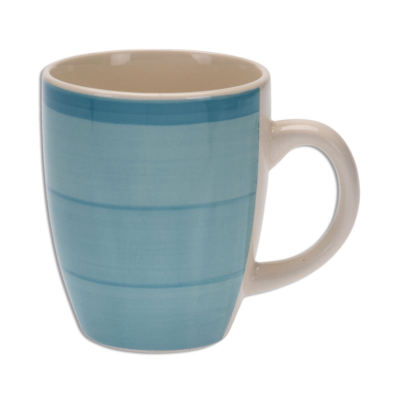 Kaffeebecher - bunt - Steingut - 380 ml