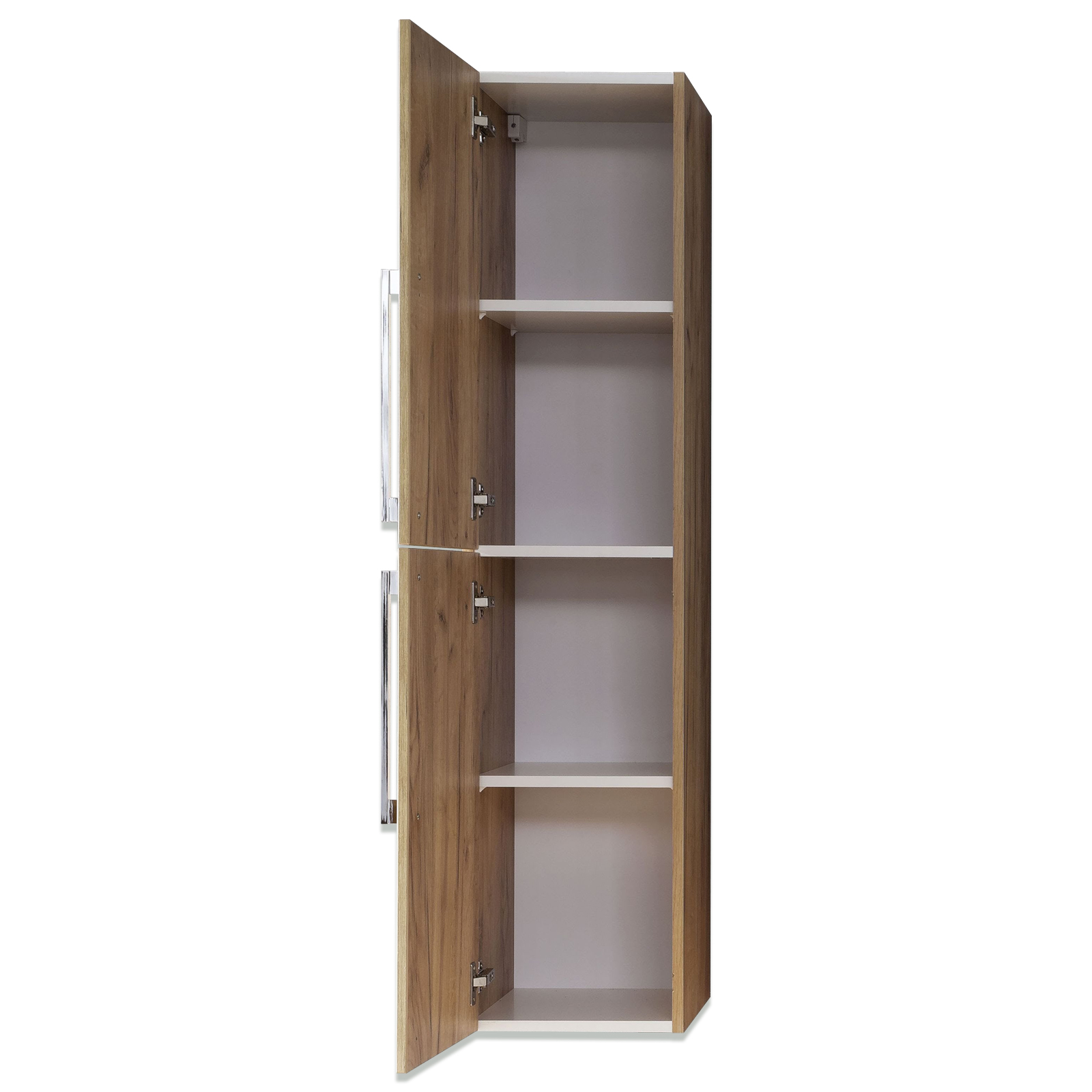 Hängehochschrank - Trüffel Eiche - 2 Türen - 32 cm breit