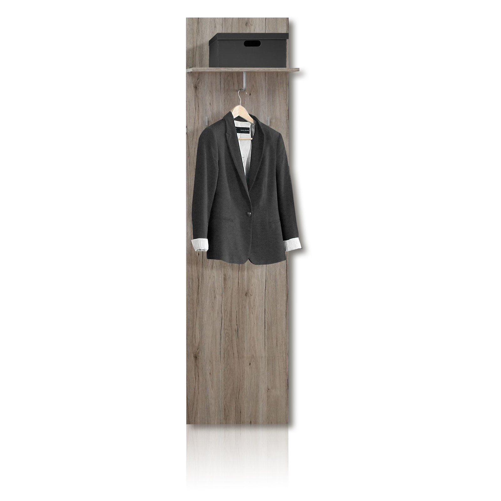 Garderobenpaneel - Sandeiche - 50 cm breit