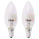 2er Pack Leuchtmittel Kerze - E14 - 30 W - warmweiß