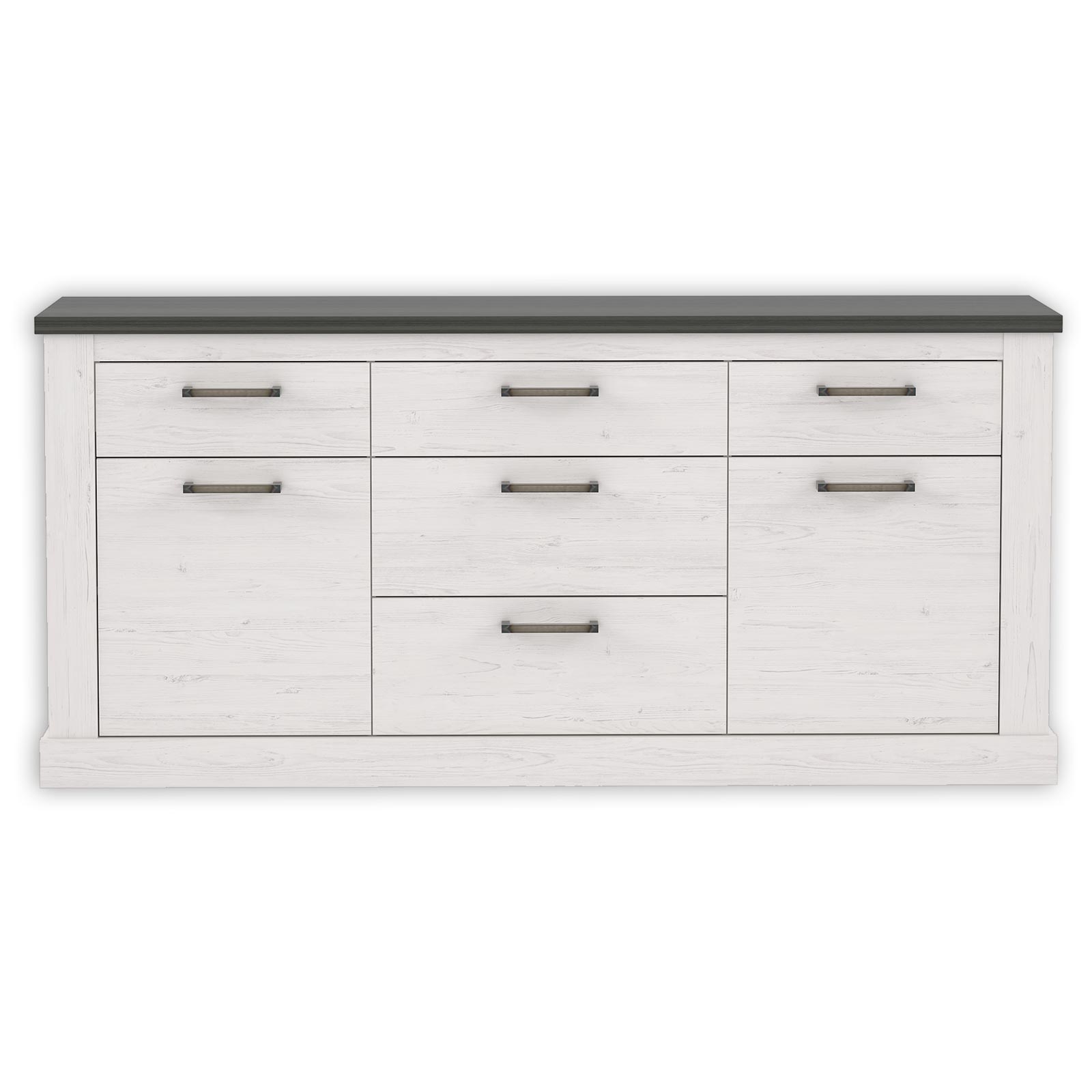 Sideboard Pinie weiß Touchwood 186 cm Online bei