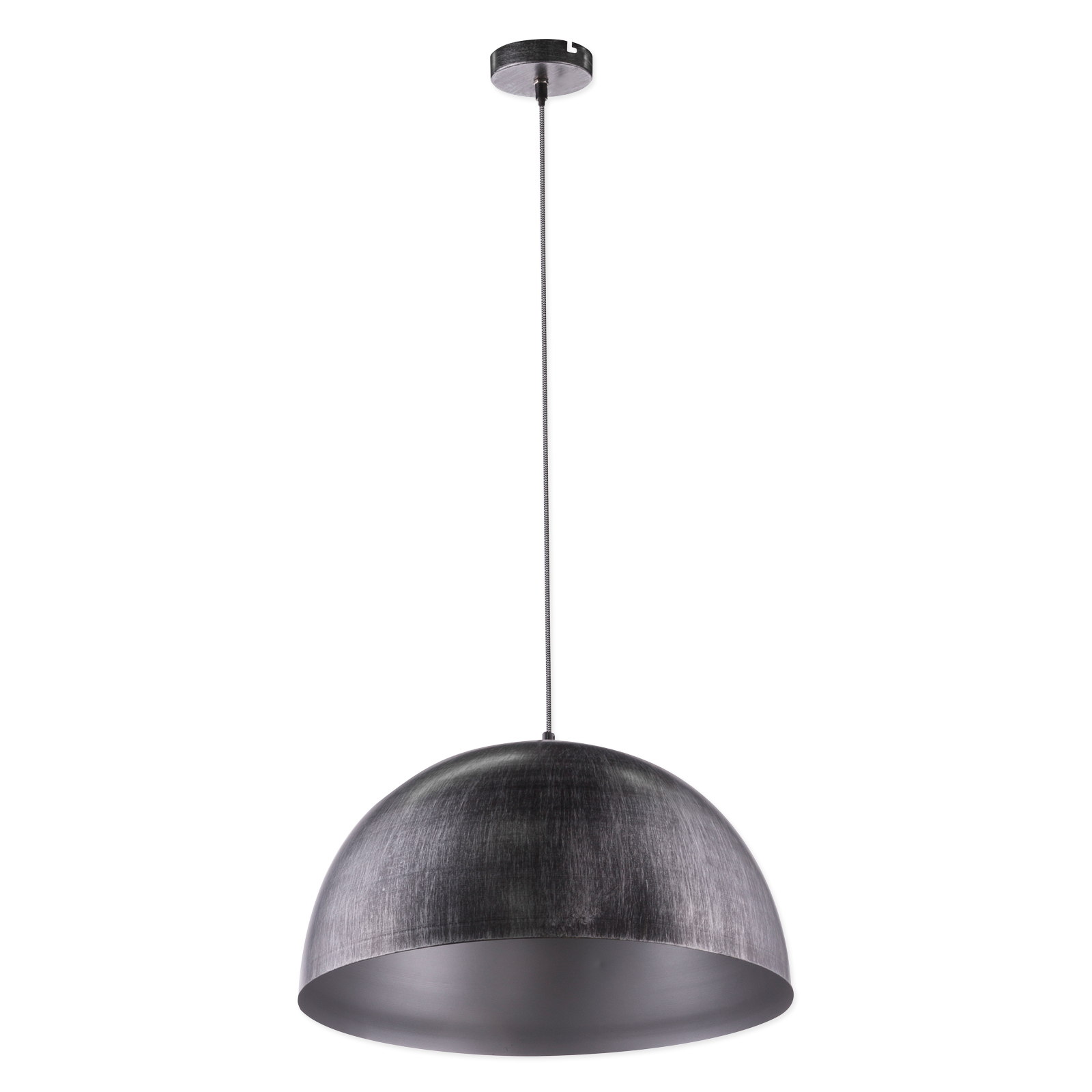 Pendelleuchte - schwarz-grau - 140 cm hoch