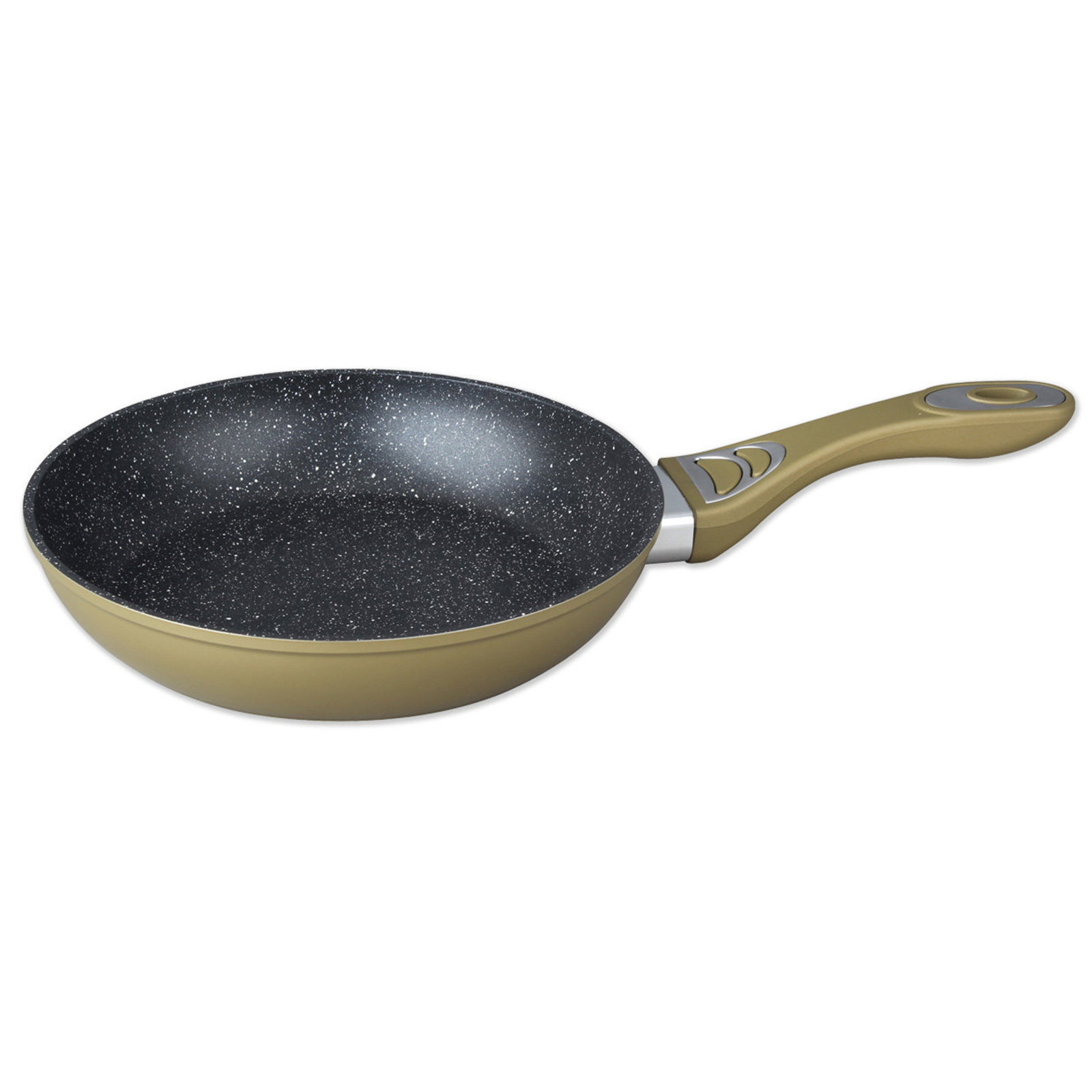 Bratpfanne - olive - Alu - Keramikbeschichtung - Ø 24 cm